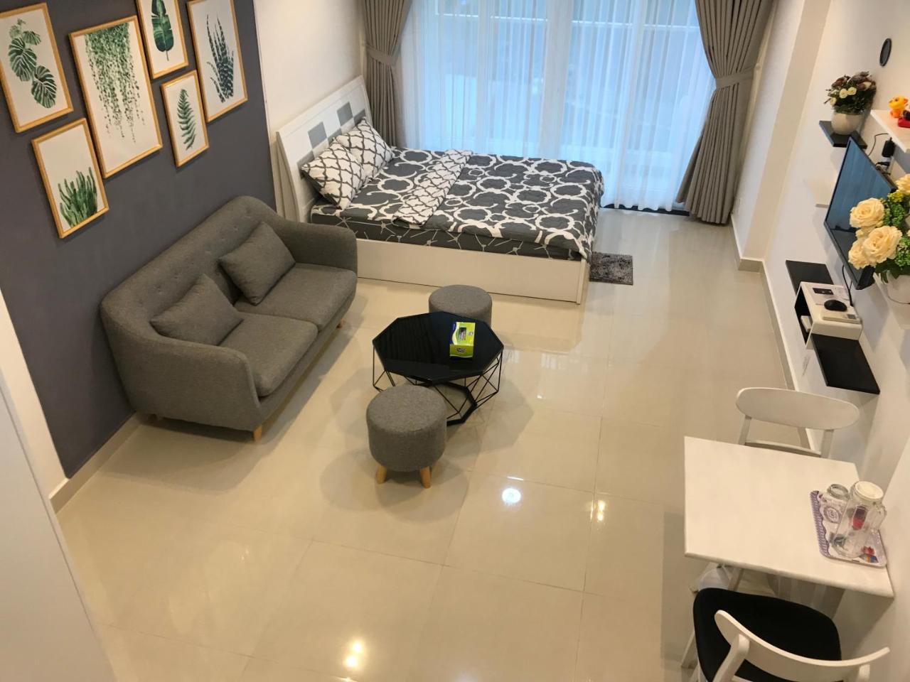 40 négyzetméteres stúdió Apartman 1 fürdőszobával Tan Binh területén Ho Si Minh-város Kültér fotó