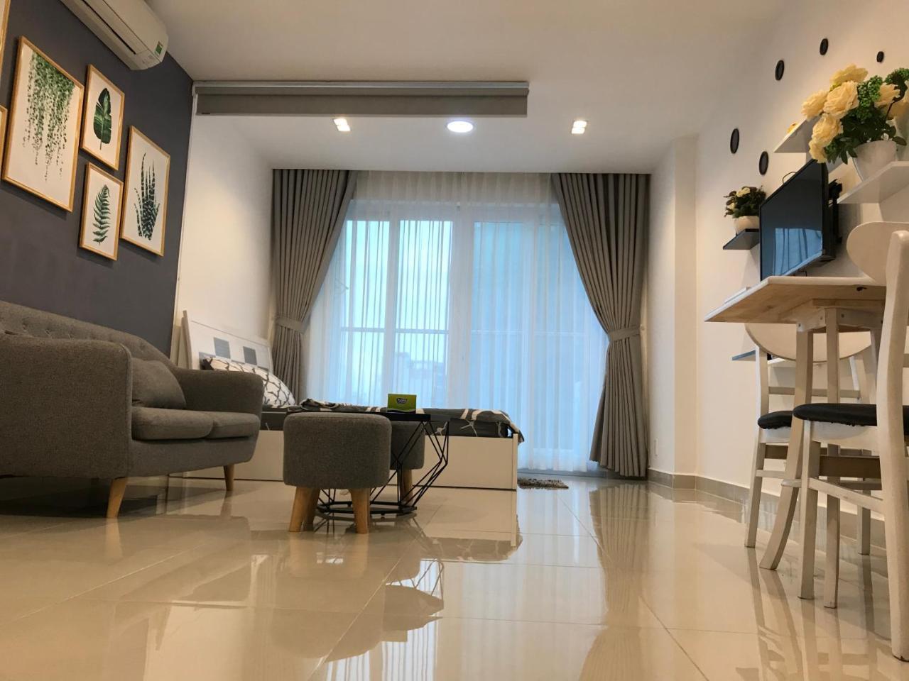 40 négyzetméteres stúdió Apartman 1 fürdőszobával Tan Binh területén Ho Si Minh-város Kültér fotó